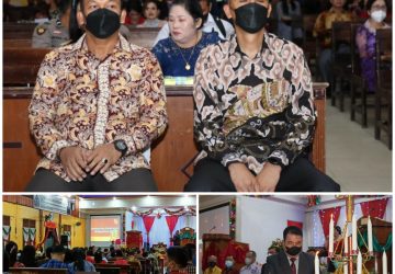 Keluarga Besar Polres Nias Gelar, Natal Bersama & Berlangsung Sukses
