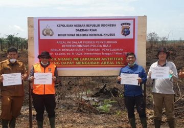 Berkas Lengkap, Polda Riau Akan Serahkan Tersangka dan Barang Bukti Kasus Karhutla PT BMI