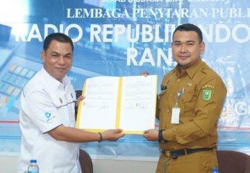 Diskominfo Natuna Tandatangani MoU Kopi Pagi dan RRI Siap Jadi Wadah Aspirasi