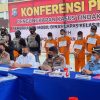 Sinegritas Polri Dan Permasyarakatan, 8 Pelaku Teror Pembakar Mobil Dinas Lapas Pekanbaru Ditangkap