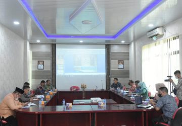 Disdagprin Gelar Rakor Pembinaan Pedagang Kaki Lima di Hadiri OPD di Bengkalis