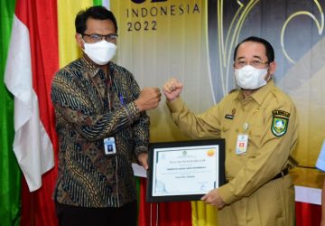 Pemkab Bengkalis Raih Penghargaan Terbaik Dalam Penyaluran Dana DAK Anggaran 2021
