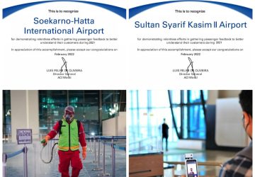 Sebanyak 8 Bandara AP II Raih Sertifikat ACI World’s Voice Of The Customer Termasuk Bandara SSK II Pekanbaru