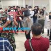 Polsek Pekanbaru Kota Redamkan Aksi Spontanitas Pedagang Sudirman Trade Canter
