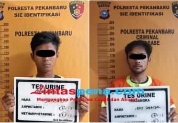 Dua Pelaku Pencurian Berhasil Diamankan Tim Opsnal Batman Jembalang Sat Reskrim Polresta Pekanbaru