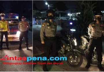 Cegah Kejahatan Yang Timbul di Tengah Masyarakat, Polsek Sukajadi Rutin Laksanakan Patroli Blue Light