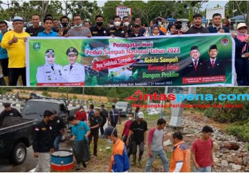Peringati Hari Peduli Sampah Nasional: DLH Bersama LM2R Bengkalis Gelar Aksi Peduli Sampah