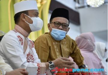 Anggota DPRD Bengkalis Hadiri  Acara Tabligh Akbar, Peringatan Isra Mi’raj Nabi Muhammad SAW tahun 1443 H