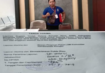 Polda Riau Dinilai Tak Serius Usut Kasus Dugaan Korupsi Pembebasan Tanah Kantor Camat Bathin Solapan