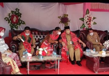 Bupati H. Sukiman Ajak Masyarakat Bersatu Membangun Desa Batang Kumu Lebih Maju