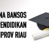 Pemprov Riau Menerima Proposal Bansos Pendidikan Untuk Mahasiswa Tidak Mampu Tahun 2022