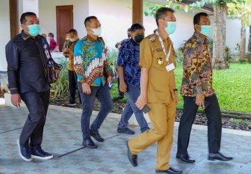 Bupati dan Wakil Bupati Rohil Hadiri Rakor Rakor Arahan Presiden RI