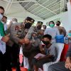 Kapolda Riau Meninju Pelaksanaan Vaksinasi di PT. TAPP Pelalawan