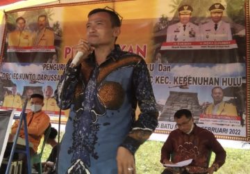 Anggota DPRD Rohul Hadiri Pelantikan Pengurus Onur