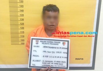 Ayah Cabuli Putri Kandungnya Akhirnya Ditangkap Tim Opsnal Polsek Rumbai Pesisir