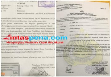 Terkait Dugaan Ijazah Palsu, Bupati Rohil Di Laporkan Ke Polda Riau