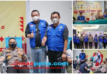 Kerjasama PSMTI  dan Mall Pekanbaru, Kapolresta Pekanbaru Tinjau Vaksinasi Dan Donor Darah