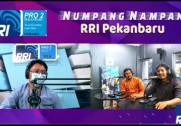 Kades Sungai Simpang Dua dan Hulubalang Kampung Musisi grebek Numpang Tampang RRI Pro Dua Pekanbaru