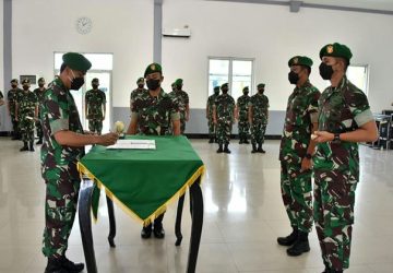 Letkol Benny Angga Suworo Menggantikan Letkol Yuli Eko Hadiyanto 0205/Tanah Karo