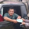 lngatkan Warga Patuhi Prokes, Polsek Gunungsitoli Alo’oa Bagikan Masker Kepada Pengguna Jalan