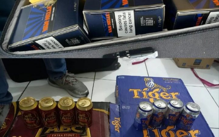 Bea cukai  Bengkalis Berhasil Gagalkan Ribuan Batang Rokok dan Miras Tanpa Cukai