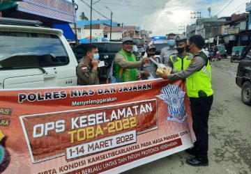 Pelaksanaan Ops Keselamatan Toba 2022 Hari ini Berakhir, Begini Pesan Sat Lantas Polres Nias