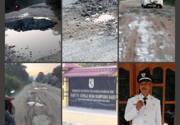 Oknum Kades Selalu Kutip Dana Peron Jalan Tetap Rusak Parah
