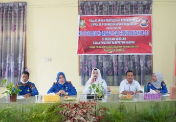 Damkar Kabupaten Kampar Lakukan Penyuluhan Penanggulangan Kebakaran