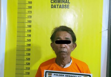 Pria Tua, Diamankan Timp Opsnal Jembalang Polsek Senapan. Ini Penjelasannya