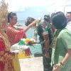 Kunjungan Perdana Dandim 023/Nias Disambut Baik Dengan Adat Setempat di Nias Selatan