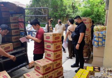 Jelang Memasuki Ramadhan 1443 H, Polres Bengkalis Bersama satgas Pangan Sedang Melakukan pengecekan Stok Minyak Goreng dan Solar