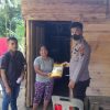 Polsek Lahewa Kembali Gelar Beri Bantuan Ke Warga Tidak Mampu