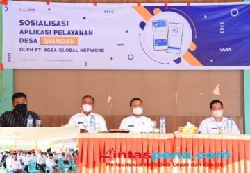 Camat Bengkalis Sosialisasi Aplikasi Pelayanan Desa, Pada Kades dan Lurah