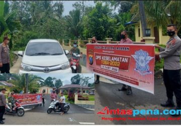 Penting Jaga Keselamatan, Polsek Hiliduho Bersama Personil Patuhi Lalulintas & Protokol Kesehatan