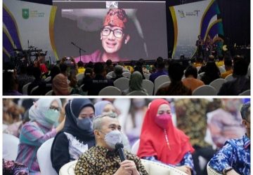 Gubernur Riau minta Sandiaga Uno Ikut Mendorong Dibukanya Jalur Masuk Pekanbaru-Malaysia