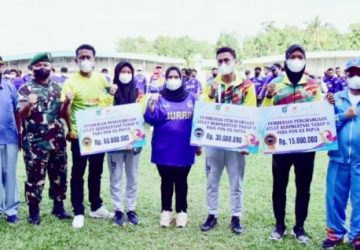 Bupati Kasmarni Berikan Perhatian Kepada 3 Atlet Peraih Medali PON XX Papua