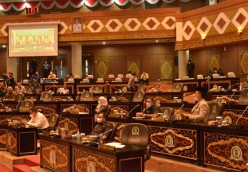 DPRD Provinsi Riau Menggelar Rapat Paripurna Tentang Penyelenggaraan Perpustakaan dan Pembentukan Pansus