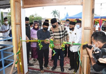 Wakil Bupati Bengkalis Buka Pasar Ramadhan 1443 H di Bengkalis