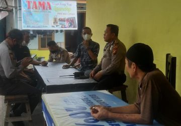 Antisipasi Gangguan Kamtibmas dan Peredaran Narkoba, Kapolsek Pekanbaru Kota Sambangi Pemuka Masyarakat dan Tokoh Pemuda Jl. Pangeran Hidayat