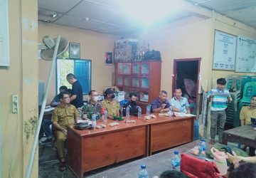 Babinsa Koramil 01/Gunungsitoli Hadiri Musdes Ononamolo I Lot