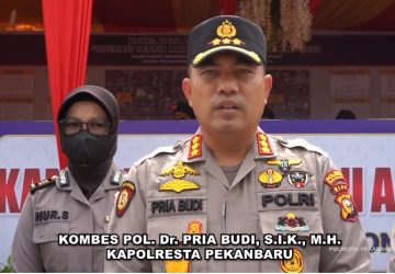 Cek Pos PAM Tertib Ramadhan, Kapolresta Pekanbaru Himbau Masyarakat Antisipasi Tindak Kriminal