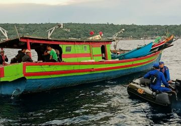 Di Sepanjang Pantai Laut Gunungsitoli, Sat Polairud Polres Nias Laksanakan Patroli