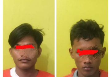 Jual Sabu Dirumah Kosong 2 Pria Disungai Nyamuk Ditangkap Sat Narkoba Polres Rohil BB 7,82 gram