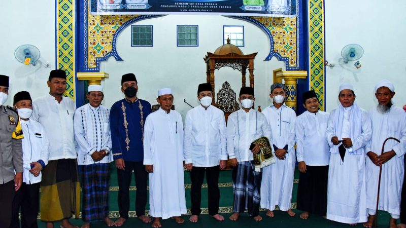 Wakil Bupati Bengkalis Dampingi Gubri Safari Ramadhan di Masjid Sabilillah Pedekik