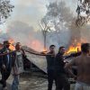 Dua Unit Rumah di Kelurahan Damon Kecamatan Bengkalis Ludes di lalap Api