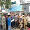 Bupati Bengkalis,Kasmarni Sambut Ratusan pendemo  di Kantor Bupati Bengkalis