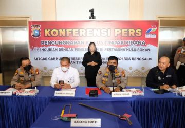 3 Pelaku Pencurian Pertamina Hulu Rokan di Tangkap, Polda Komitmen Jaga Obyek Vital Nasional