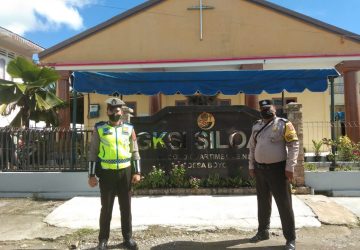 Kebaktian Ibadah Paskah di Wilayah Hukum Polres Nias, berjalan aman dan Kondusif