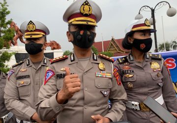 Direktur Lalu Lintas Polda Riau Kombes Firman Ingatkan Masyarakat yang Mudik Lebaran