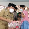 Sambut Ramadhan 1443 hijriah, Bupati H.Sukiman silahturahmi dengan mubaligh dan santuni anak yatim